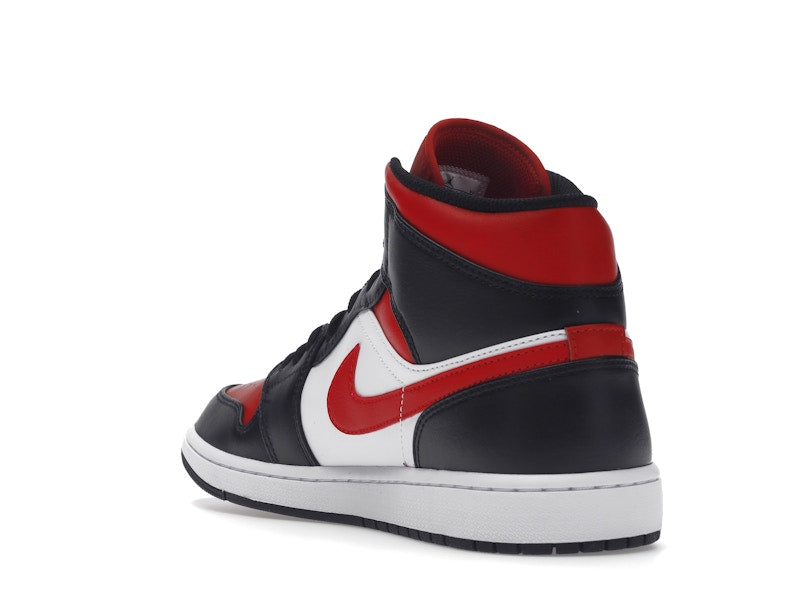 Air Jordan 1 Mid White Black Red (2022) - visning 24