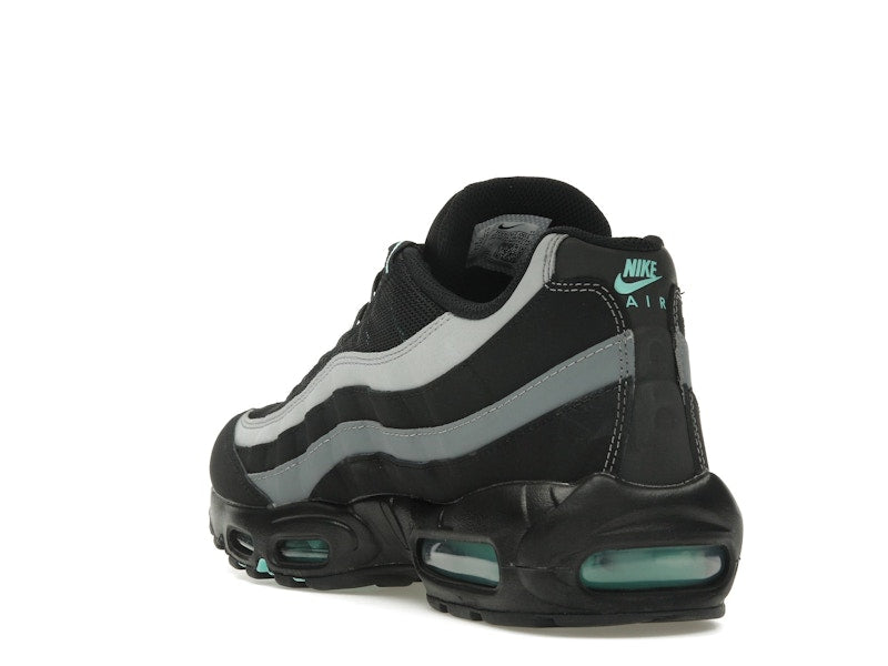 Nike Air Max 95 Black Aurora Green - Black/Aurora Green/Cool Grey - HV6062-001 - 24