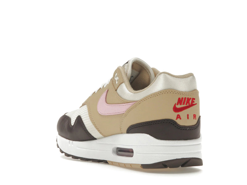 Nike Air Max 1 Valentines Day (2024) - Sail/Light Soft Pink/Coconut Milk/Varsity Red/Baroque Brown - FZ4346-200 - 24