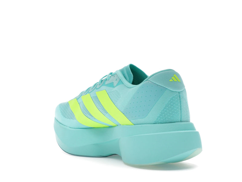Adidas Adizero Evo SL Flash Aqua Lucid Lemon - Flash Aqua/Lucid Lemon/Mint Ton - JS4506 - 24