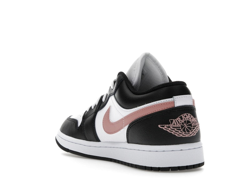 Air Jordan 1 Low Black Rust Pink - Black/Rust Pink/White - 553558-165 - 24