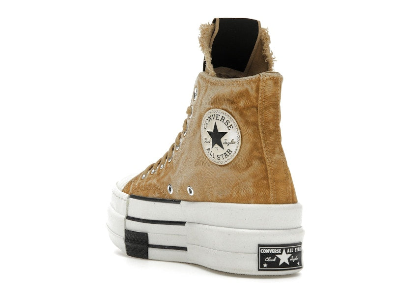 Converse DBL DRKSTAR Chuck Taylor All Star 70 Hi Rick Owens DRKSHDW Overdye Blonde - Ansicht 25