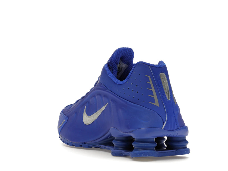 Nike Shox R4 Racer Blue Metallic Silver - Racer Blue/Metallic Silver-Phantom - HJ7303-445 - 24