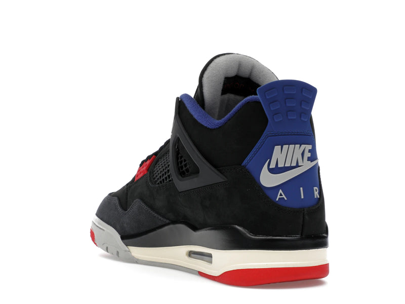 Air Jordan 4 Retro Rare Air - Black/Fire Red/Deep Royal Blue/Dark Smoke Grey/Tech Grey - (White) FV5029-003 - 24