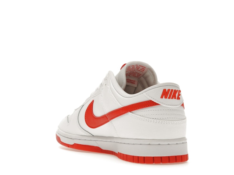 Nike Dunk Low Retro White Picante Red - visning 25
