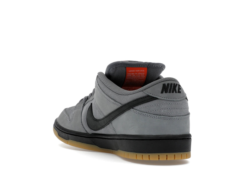 Nike SB Dunk Low Pro Cool Grey - Cool Grey/Black/Cool Grey/Dark Grey/Gum Light Brown/Safety Orange - FJ1674-002 - 24