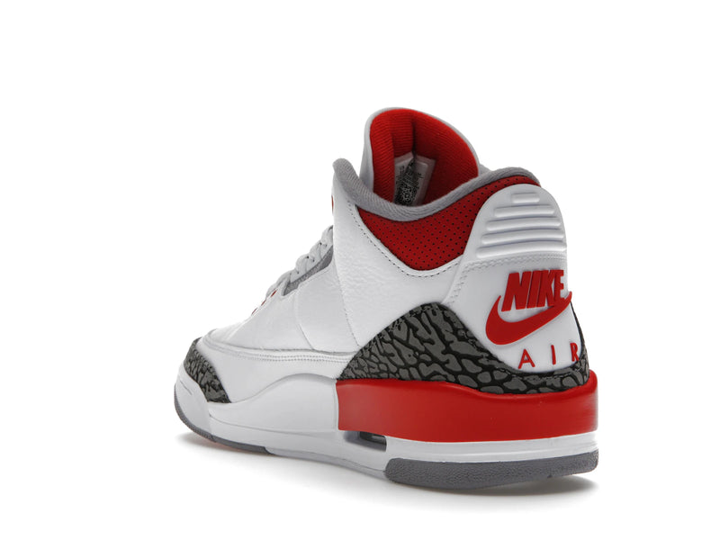 Air Jordan 3 Retro Fire Red (2022) - White/Fire Red/Cement Grey/Black - DN3707-160 - 24