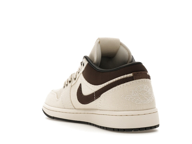 Air Jordan 1 Low Premium Pale Ivory Off Noir Baroque Brown - vue 24