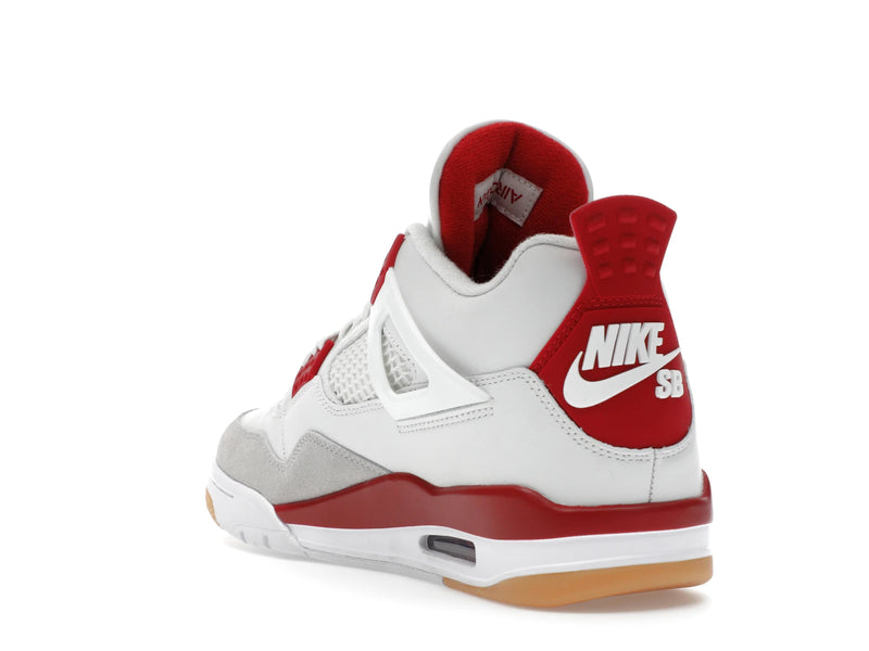 Air Jordan 4 Retro SB Varsity Red - Summit White/Varsity Red-Neutral Grey-Gum Yellow - DR5415-106 - 24