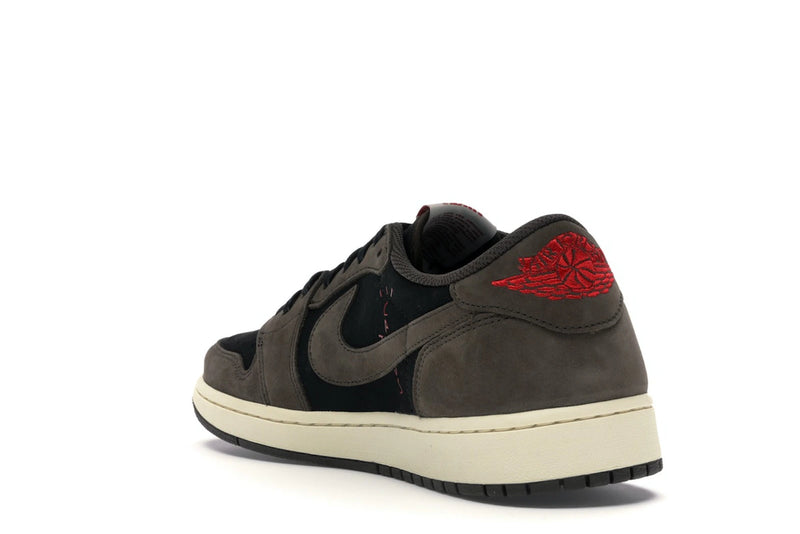 Air Jordan 1 Retro Low Travis Scott - Black/Dark Mocha-University Red-Sail - CQ4277-001 - 24