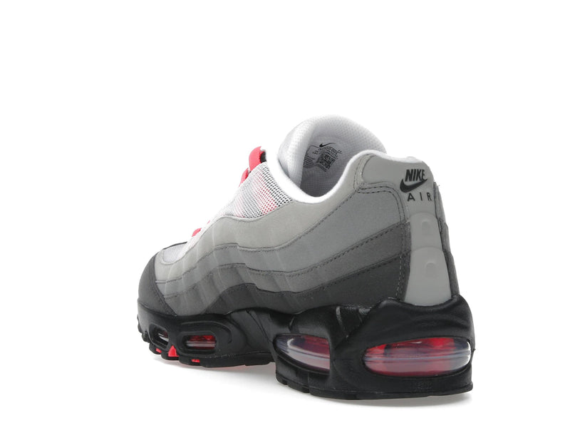 Nike Air Max 95 OG Big Bubble Solar Red 20 (2025) - Black/Medium Ash/Dark Pewter/Solar Red - IM7410-001 - 24