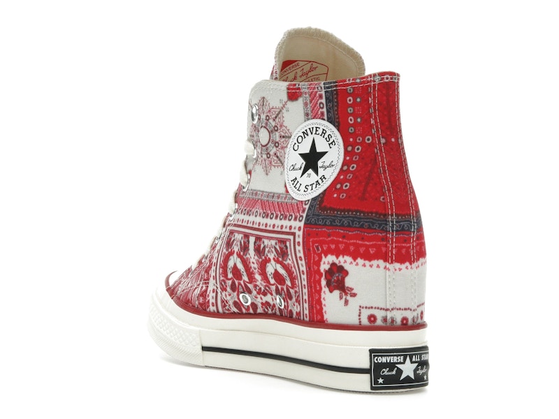 Converse Chuck 70 Internal Wedge Hi Isabel Marant Vanilla Ice Red (Women's) - vue 25