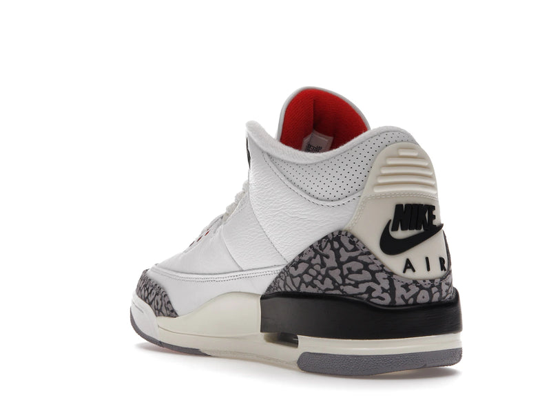Air Jordan 3 Retro White Cement Reimagined - Summit White/Fire Red/Black/Cement Grey - DN3707-100 - 24
