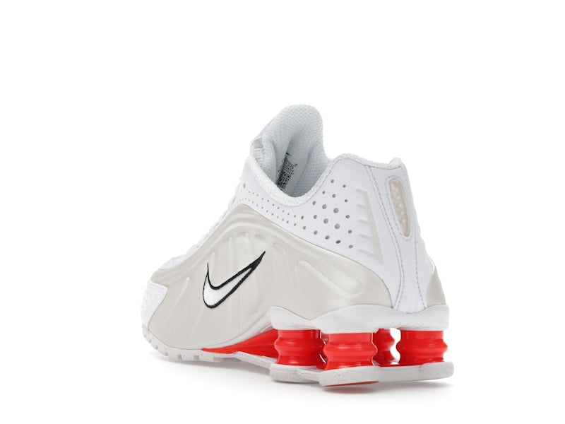 Nike Shox R4 White Phantom Picante Red (Women's) - vue 24