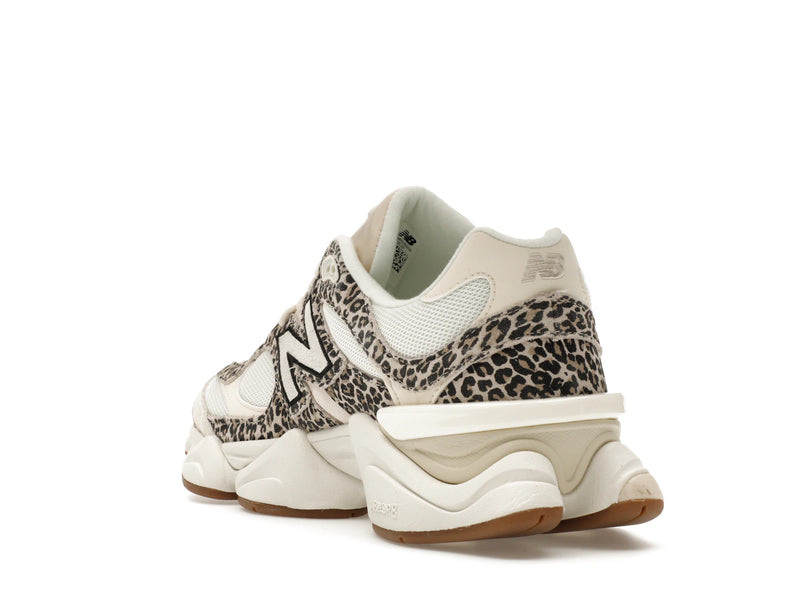 New Balance 9060 Asos Exclusive Beige Brown Leopard Print - Beige/Brown/White - U9060ALP - 24
