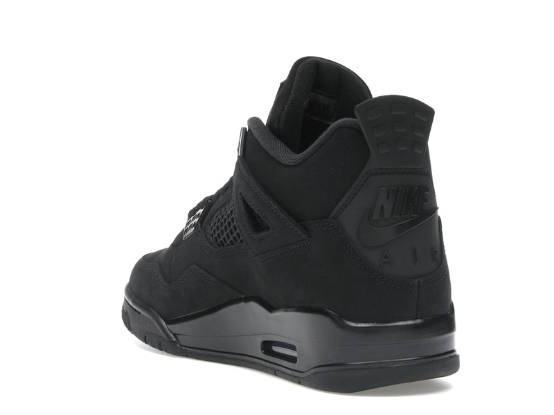 Air Jordan 4 Retro Black Cat (2025) - Black/Black/Light Graphite - FV5029-010 - 24
