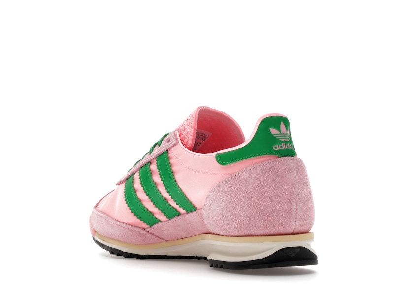 adidas SL 72 OG Glow Pink Green Core Black (Women's) - Glow Pink/Green/Core Black - JQ8309 - 24