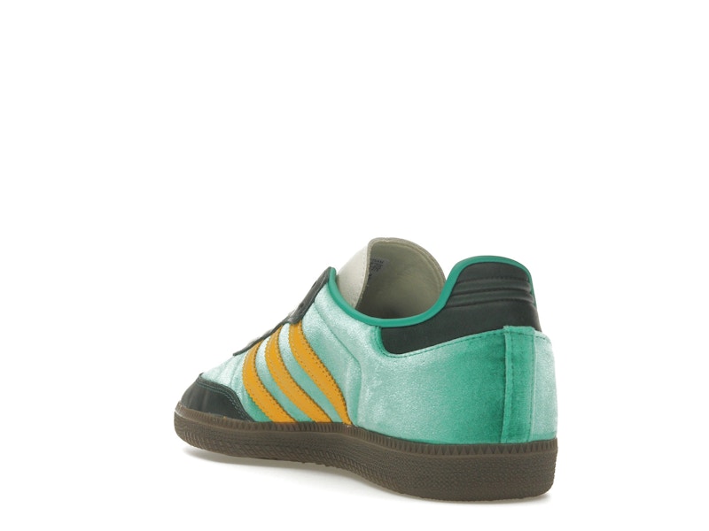adidas Samba OG Court Green Preloved Yellow (Women's) - Court Green/Preloved Yellow/Collegiate Green - JI2681 - 24