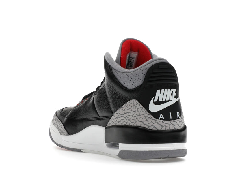 Air Jordan 3 Retro Black Cement (2024) - Black/Fire Red/Cement Grey/Sail - DN3707-010 - 24