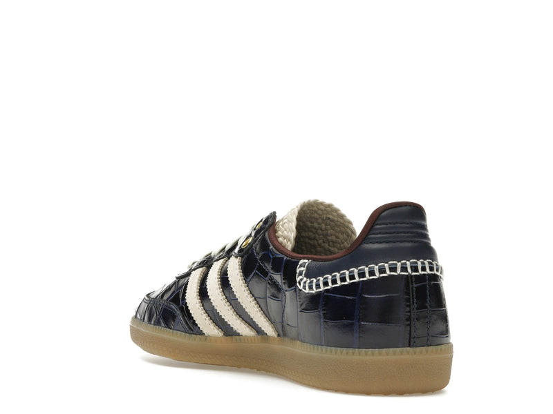 Adidas Samba Wales Bonner Navy Croc - Collegiate Navy/Wonder White/Night Red - JH9825 - 24