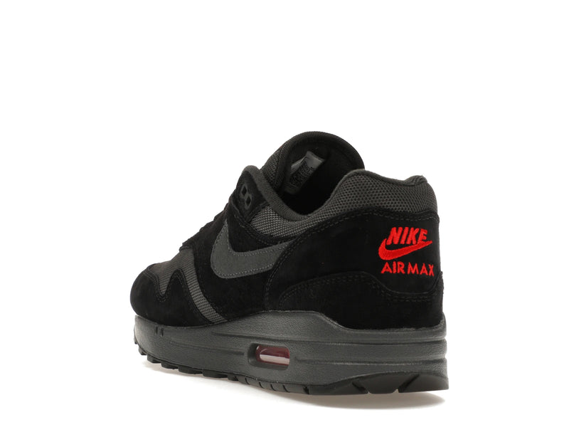 Nike Air Max 1 Bred Anthracite - Black/Anthracite/University Red - FV6910-001 - 24