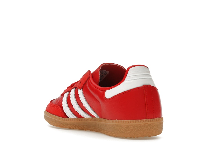 adidas Samba OG Better Scarlet (Women's) - White/Better Scarlet/Gum - IE6524 - 24
