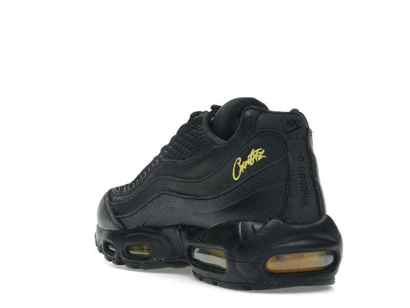 Nike Air Max 95 Corteiz Honey Black - Black/Black/Tour Yellow - FB2709-003 - 24