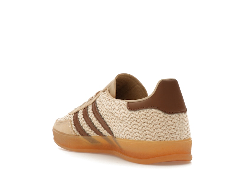 adidas Gazelle Indoor Sand Strata Premium Brown (Women's) - Sand Strata/Premium Brown/Gum 3 - JS1418 - 24