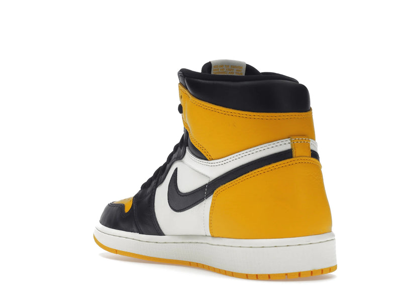 Air Jordan 1 Retro High OG Yellow Toe - Taxi/Black-Sail - 555088-711 - 24