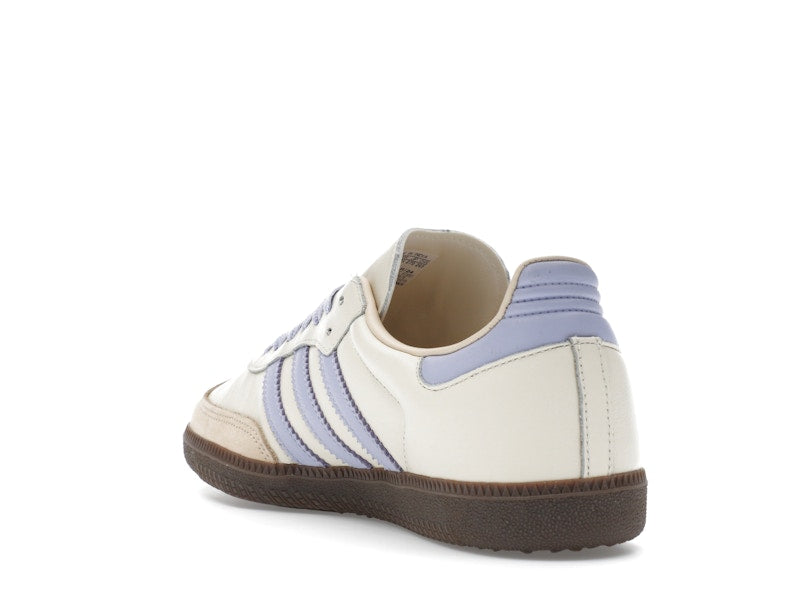 adidas Samba OG Cream White Violet (Women's) - Cream White/Violet Tone/Sand Strata - JI2678 - 24