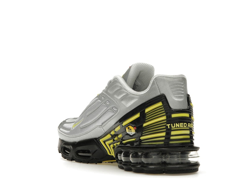 Nike Air Max Plus 3 Metallic Silver Opti Yellow - Metallic Silver/Light Smoke Grey/Obsidian/Opti Yellow - FZ4623-001 - 24