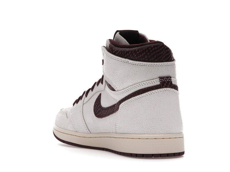 Air Jordan 1 Retro High OG A Ma Maniere - Sail/Burgundy Crush - DO7097-100 - 24