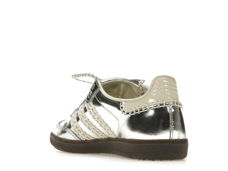 Adidas Samba Wales Bonner Silver - Silver Metallic/Cream White/Grey One - IG8181 - 24