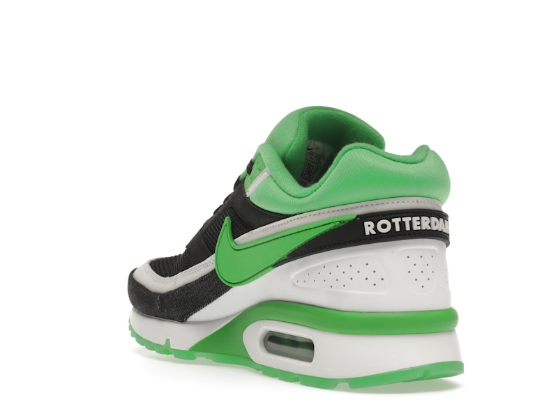 Nike Air Max Bw Rotterdam - Black/Light Green Spark-White - DJ9786-001 - 24