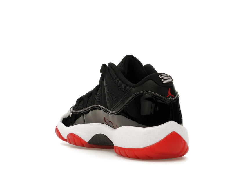 Air Jordan 11 Retro Low Bred (2025) (GS) - Black/White-Varsity Red - FV5121-006 - 24