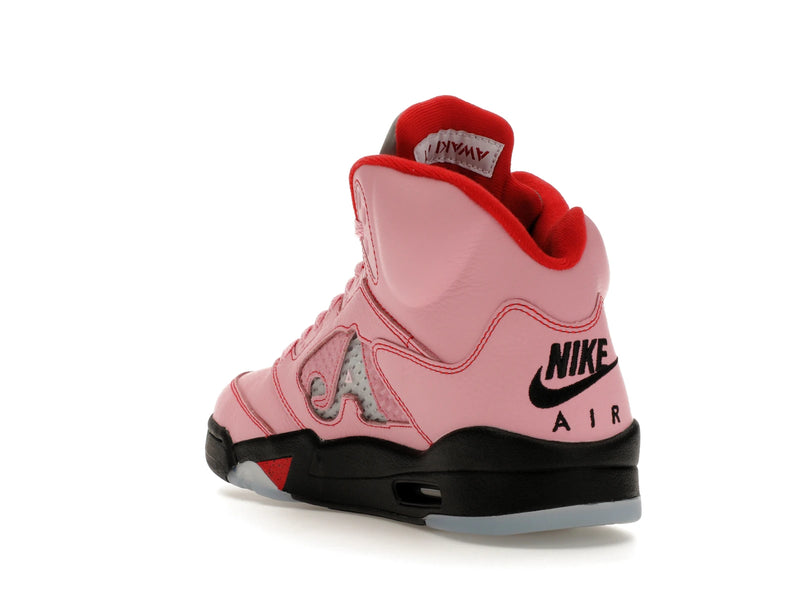Air Jordan 5 Retro Awake Ny Arctic Pink - Arctic Pink/Metallic Silver-University Red-Black-White-Clear - DV4982-600 - 24