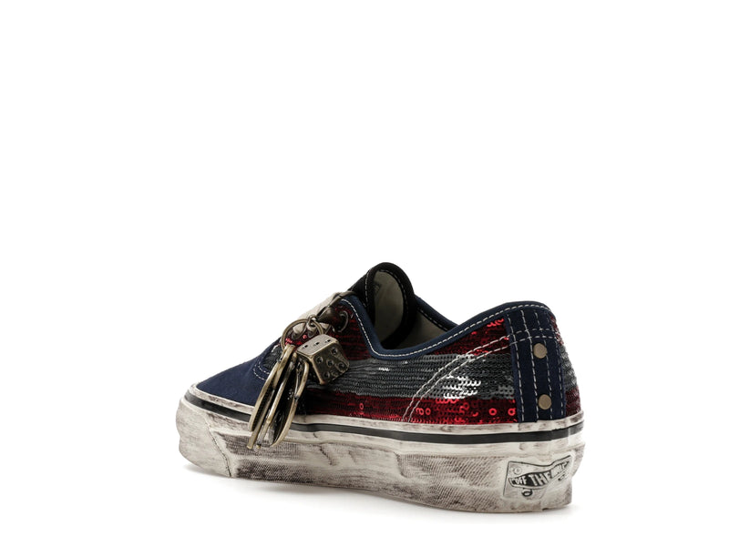 Vans Premium Authentic La Habana Red Navy - Red/Navy - VN000DB8Z11 - 24