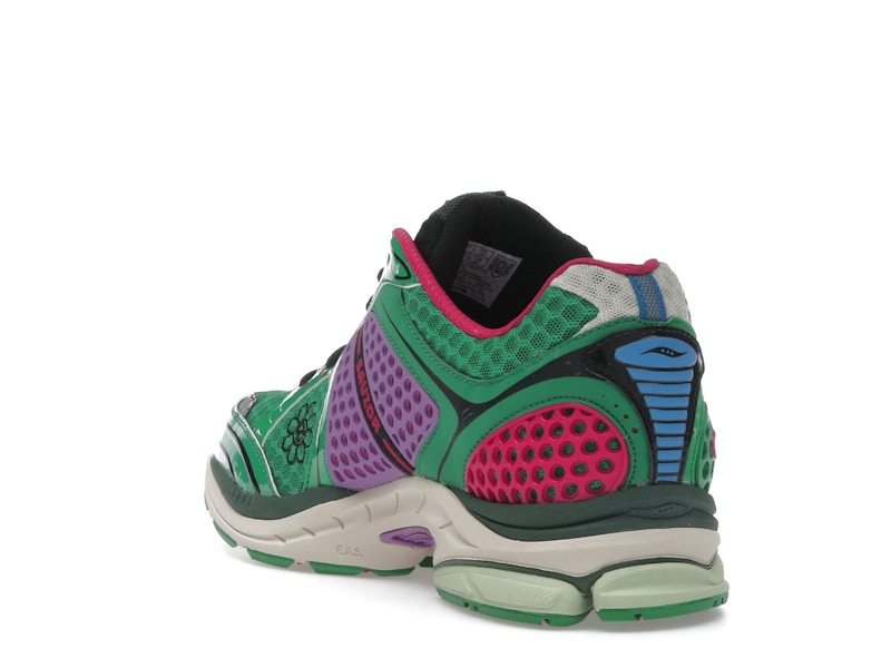 Saucony Progrid Triumph 4 Jae Tips Flowers Grow Uptown Sugar Maple - Green/Pink/Multi-Color - S70966-4 - 24