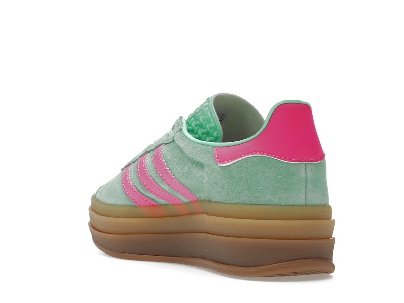 adidas Gazelle Bold Pulse Mint Pink (Women's) - Pulse Mint/Screaming Pink/Gum - H06125 - 24