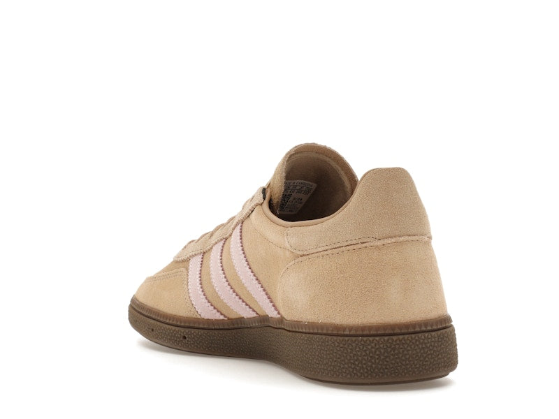 adidas Handball Spezial Warm Sandstone Clear Pink (Women's) - Warm Sandstone/Clear Pink/Gum - JI2651 - 24