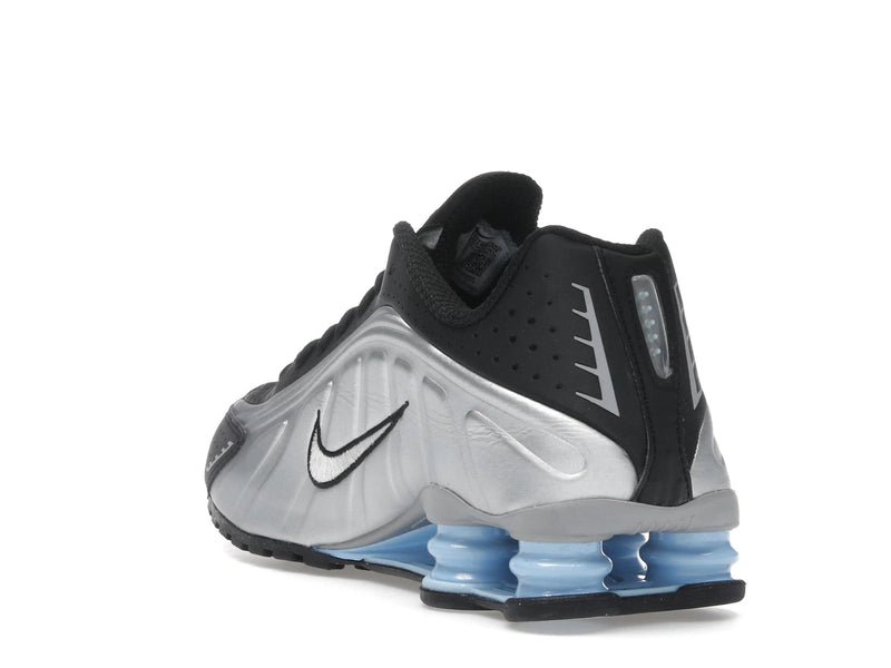 Nike Shox R4 Metallic Silver Black Psychic Blue - Metallic Silver/Black/Psychic Blue/Metallic Silver - HQ1988-004 - 24