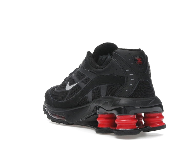 Nike Shox Ride 2 Black University Red - Black/Metallic Medium Ash/University Red/Medium Ash - II7635-001 - 24