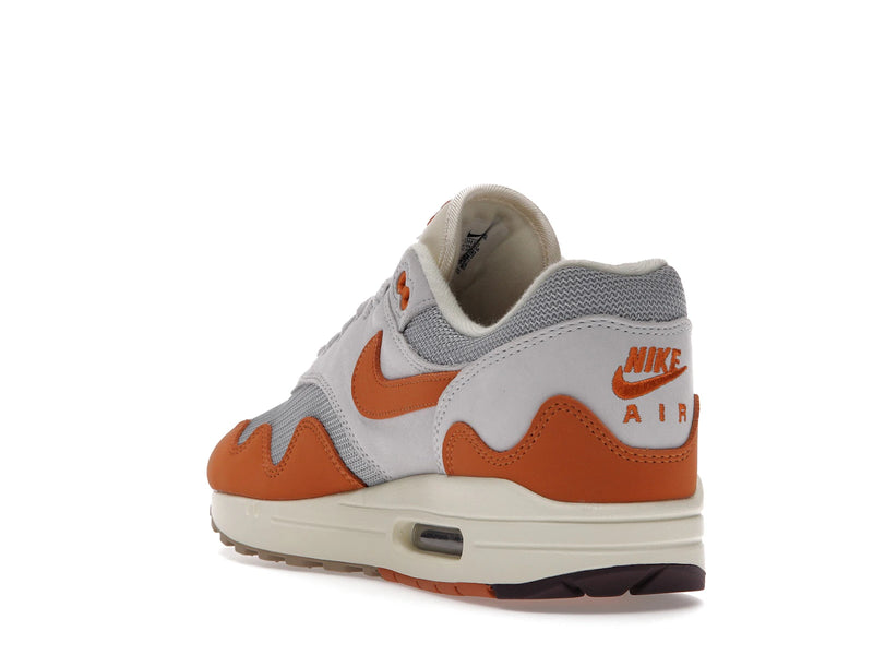 Nike Air Max 1 Patta Waves Monarch With Bracelet - Metallic Silver/Monarch-Pure Platinum - DH1348-001 - 24