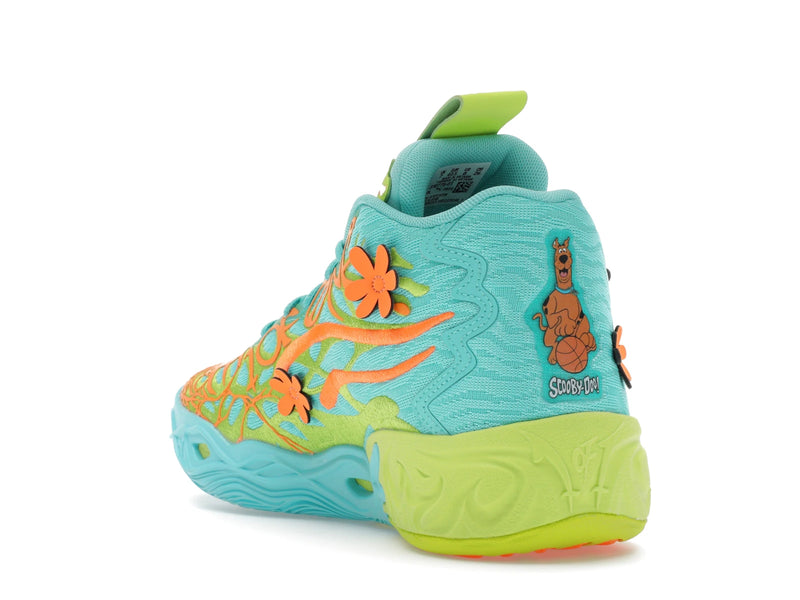 Puma Lamelo Ball Mb04 Scooby Doo - Aquatic/Lime Smash/Heat Fire - 310776-01 - 24