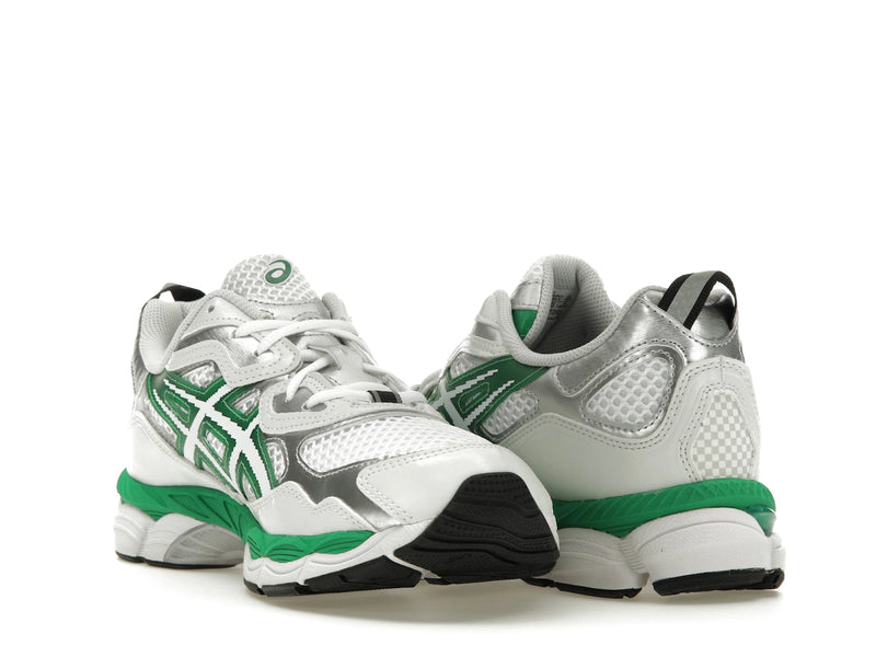Asics Gel Nyc Hidden Ny - White/Green-Metallic Silver - 1201B001-100 - 24