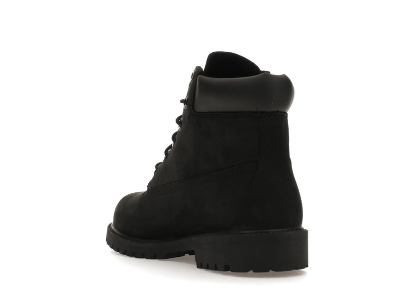 Timberland 6 Inch Premium Boot Black (GS) - Black Nubuck - TB012907-001 - 24