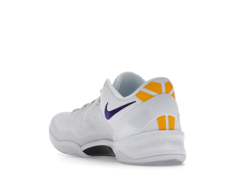 Nike Kobe 8 Protro Lakers Home - White/Court Purple/University Gold - HF9550-100 - 24