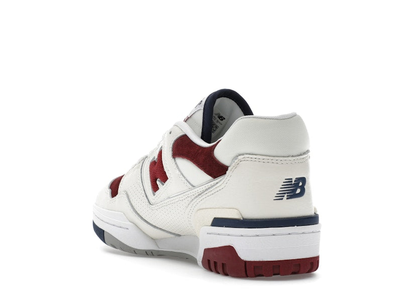 New Balance 550 Maroon Navy - White/Maroon/Navy - BB550VRC - 24