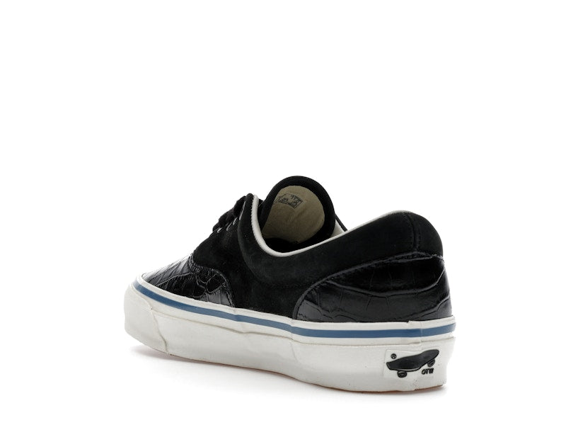 Vans OTW Era 95 Black Patent Crocodile - vue 25
