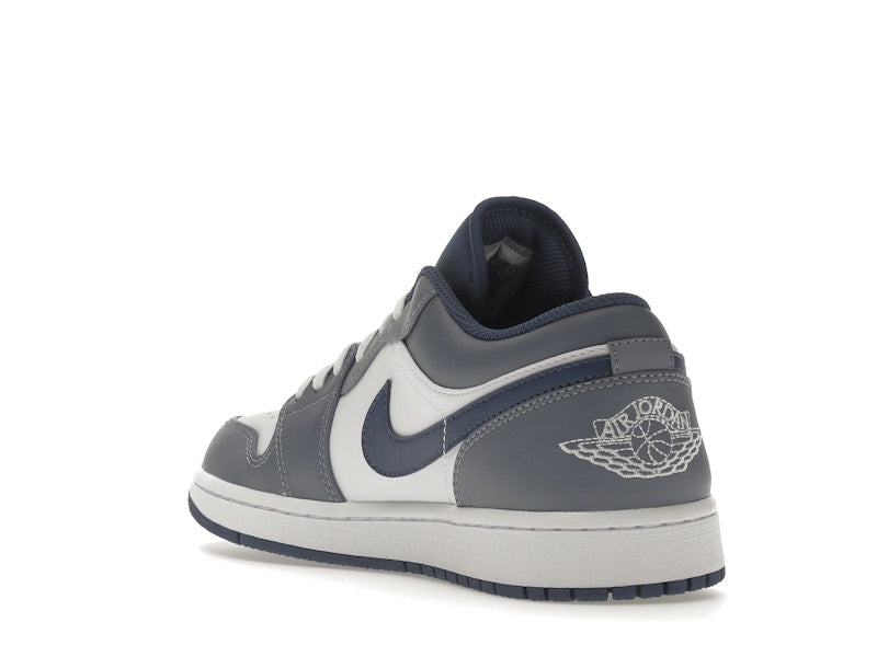 Air Jordan 1 Low Ashen Slate - Ashen Slate/Mystic Navy/White - 553558-414 - 24